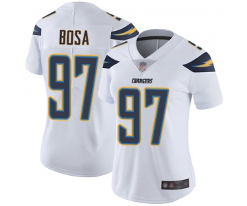 Chargers #97 Joey Bosa White Women's Stitched Football Vapor Untouchable Limited Jersey