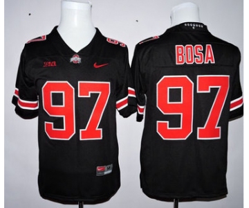 Men's Ohio State Buckeyes #97 Joey Bosa Black 2015 College Football Nike Limited Jersey