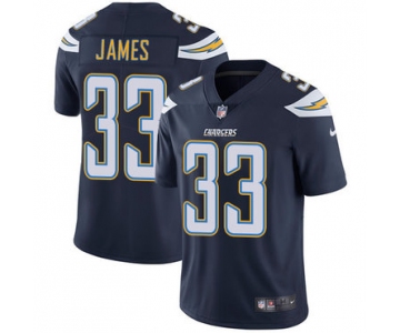 Nike Chargers #33 Derwin James Navy Blue Team Color Men's Stitched NFL Vapor Untouchable Limited Jersey