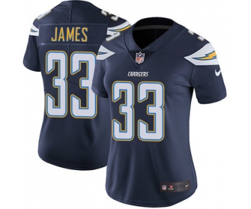 Nike Chargers #33 Derwin James Navy Blue Team Color Women's Stitched NFL Vapor Untouchable Limited Jersey