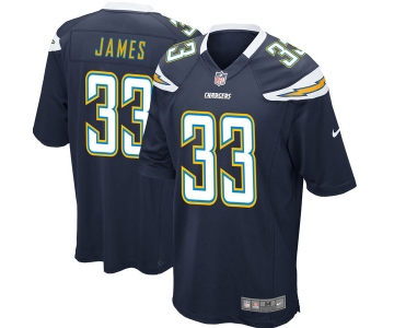 Nike Los Angeles Chargers #33 Derwin James Navy 2018 NFL Draft Pick Elite Jersey