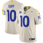 Men's Los Angeles Rams 2022 #10 Cooper Kupp Bone White With 3-star C Patch Vapor Untouchable Limited Stitched NFL Jersey