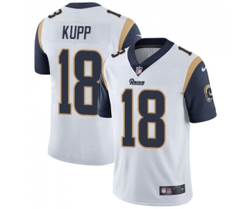 Nike Los Angeles Rams #18 Cooper Kupp White Men's Stitched NFL Vapor Untouchable Limited Jersey