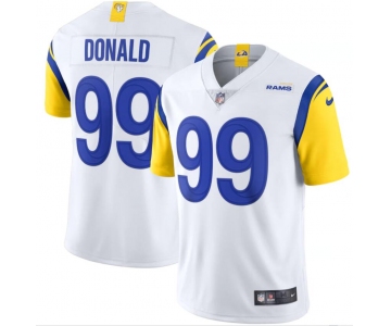 Nike Rams 99 Aaron Donald White Vapor Untouchable Limited Jersey