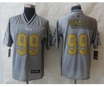 Nike St. Louis Rams #99 Aaron Donald 2013 Gray Vapor Elite Jersey