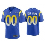 Men's Los Angeles Rams Customized Royal NFL Stitched Limited Jersey