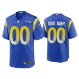 Men's Los Angeles Rams Customized Royal NFL Stitched Limited Jersey