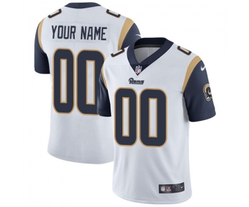 Youth Nike Los Angeles Rams White Customized Vapor Untouchable Player Limited NFL Jersey