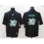 Men's Miami Dolphins #13 Dan Marino Black 2020 Shadow Logo Vapor Untouchable Stitched NFL Nike Limited Jersey