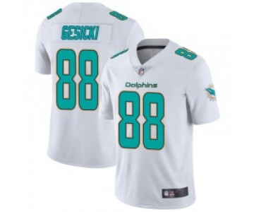 Men's Miami Dolphins #88 Mike Gesicki White limited Vapor Untouchable Jersey
