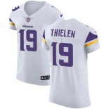 Men's Nike Minnesota Vikings #19 Adam Thielen White Stitched NFL Vapor Untouchable Elite Jersey