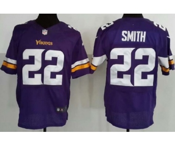Nike Minnesota Vikings #22 Harrison Smith 2013 Purple Elite Jersey