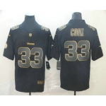Men's Minnesota Vikings #33 Dalvin Cook Black Gold 2019 Vapor Untouchable Stitched NFL Nike Limited Jersey