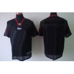 Men's Nike New England Patriots Customized Lights Out Black Elite Jersey