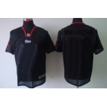 Men's Nike New England Patriots Customized Lights Out Black Elite Jersey