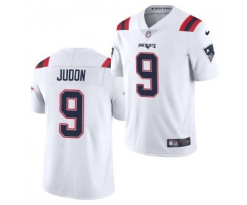 Men's New England Patriots #9 Matthew Judon White 2021 NEW Vapor Untouchable Stitched NFL Nike Limited Jersey