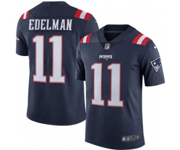 Men's New England Patriots #11 Julian Edelman Nike Navy Color Rush Limited Jersey
