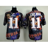Nike New England Patriots #11 Julian Edelman 2014 Fanatic Fashion Elite Jersey