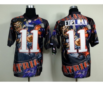 Nike New England Patriots #11 Julian Edelman 2014 Fanatic Fashion Elite Jersey
