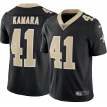 Nike Saints 41 Alvin Kamara Black 100th Season Vapor Untouchable Limited Jersey