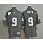 Men's New Orleans Saints #9 Drew Brees Black Olive 2019 Salute To Service Stitched NFL Nike Limited Jersey