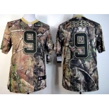 Nike New Orleans Saints #9 Drew Brees Realtree Camo Elite Jersey