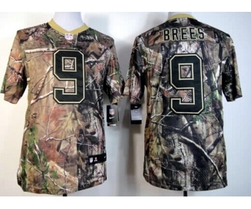 Nike New Orleans Saints #9 Drew Brees Realtree Camo Elite Jersey