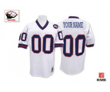 Customized New York Giants Jersey Throwback White Football Jersey