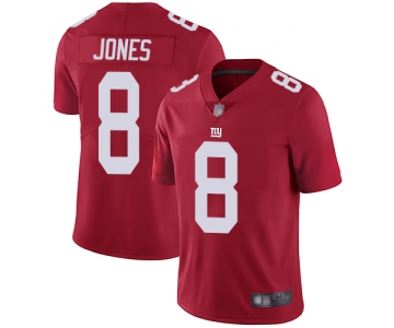 Giants #8 Daniel Jones Red Alternate Youth Stitched Football Vapor Untouchable Limited Jersey