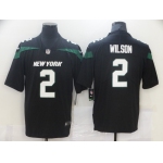 Men's New York Jets #2 Zach Wilson Black 2021 Vapor Untouchable Stitched NFL Nike Limited Jersey