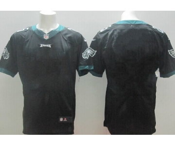 Men's Nike Philadelphia Eagles Customized 2014 Black Elite Jersey