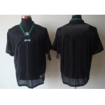Men's Nike Philadelphia Eagles Customized Lights Out Black Elite Jersey