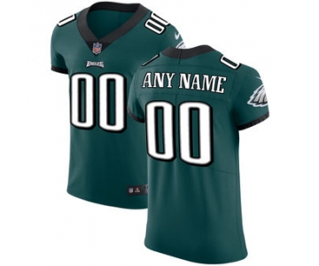 Men's Philadelphia Eagles Nike Midnight Green Vapor Untouchable Custom Elite Jersey