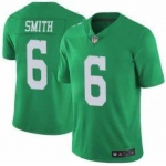 Men's Womens Youth Kids Philadelphia Eagles #6 DeVonta Smith Limited Green Rush Vapor Untouchable NFL Jersey