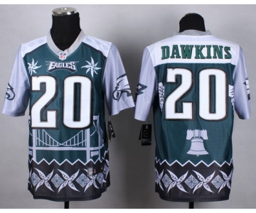 Nike Philadelphia Eagles #20 Brian Dawkins 2015 Noble Fashion Elite Jersey