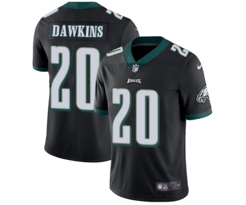 Nike Philadelphia Eagles #20 Brian Dawkins Black Alternate Men's Stitched NFL Vapor Untouchable Limited Jersey