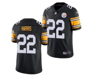 Men's Pittsburgh Steelers #22 Najee Harris Black 2021 Limited Football Jersey