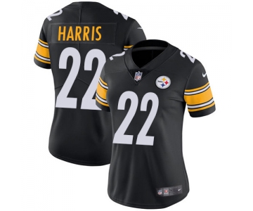 Women's Nike Steelers #22 Najee Harris Black Team Color Women's Stitched NFL Vapor Untouchable Limited Jersey