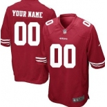 Men's Nike San Francisco 49ers Customized Red Game Jersey