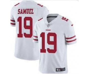 Nike 49ers 19 Deebo Samuel White Vapor Untouchable Limited Jesey