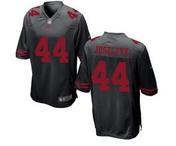Men's San Francisco 49ers #44 Kyle Juszczyk Black Alternate Stitched NFL Nike Game Jersey