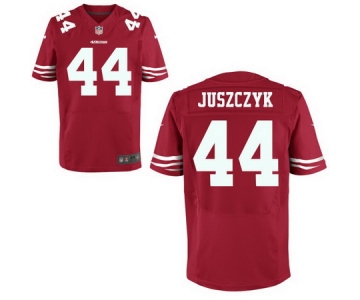 Men's San Francisco 49ers #44 Kyle Juszczyk Scarlet Red Team Color Stitched NFL Nike Elite Jersey