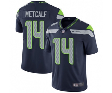 Seahawks #14 D.K. Metcalf Steel Blue Team Color Men's Stitched Football Vapor Untouchable Limited Jersey