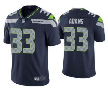 Men's Seattle Seahawks #33 Jamal Adams Navy Blue 2020 Vapor Untouchable Stitched NFL Nike Limited Jersey