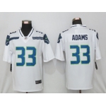 Men's Seattle Seahawks #33 Jamal Adams White 2020 Vapor Untouchable Stitched NFL Nike Limited Jersey