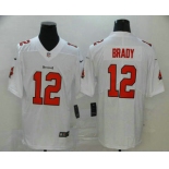 Men's Tampa Bay Buccaneers #12 Tom Brady White 2020 NEW Vapor Untouchable Stitched NFL Nike Limited Jersey