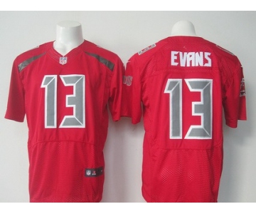 Men's Tampa Bay Buccaneers #13 Mike Evans Nike Red Color Rush 2015 NFL Elite Jersey