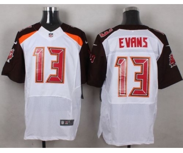 Nike Tampa Bay Buccaneers #13 Mike Evans White Men's Stitched NFL New Elite Jersey