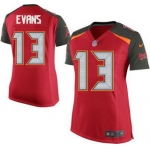 Women's Tampa Bay Buccaneers #13 Mike Evans Red Team Color NFL Nike Game Jersey
