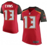 Women's Tampa Bay Buccaneers #13 Mike Evans Red Team Color NFL Nike Game Jersey